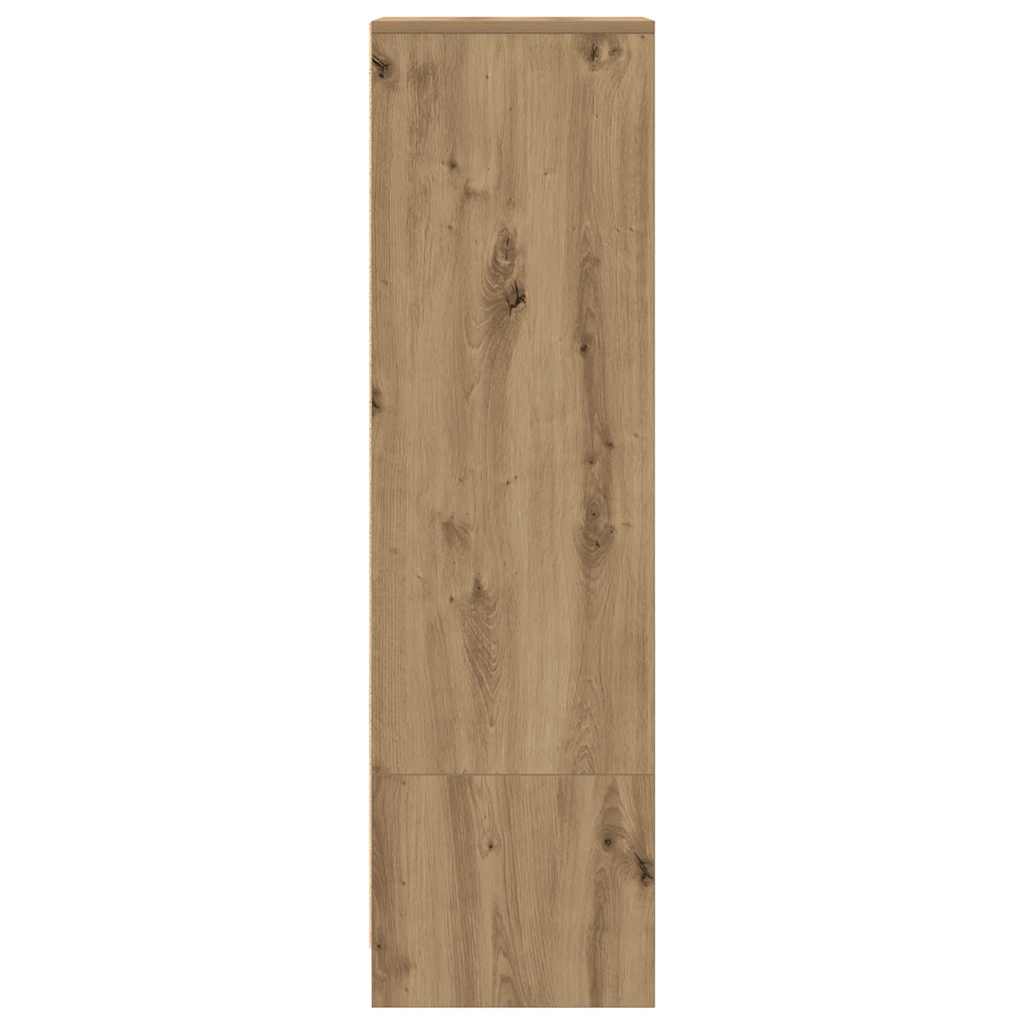 Visoka ploča Artisan hrast 29,5x34x119,5 cm izrađeno drvo