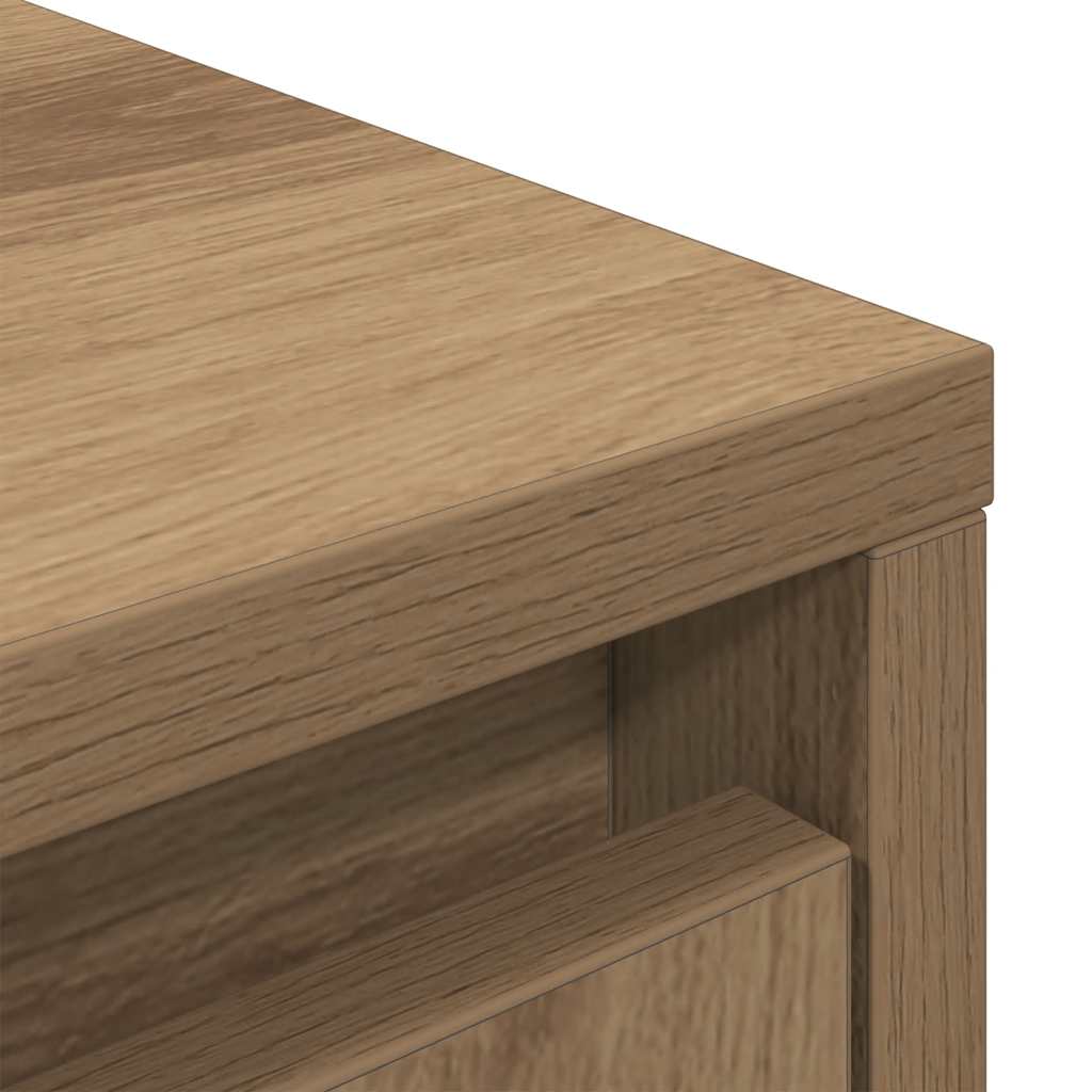 Visoka ploča Artisan hrast 29,5x34x119,5 cm izrađeno drvo