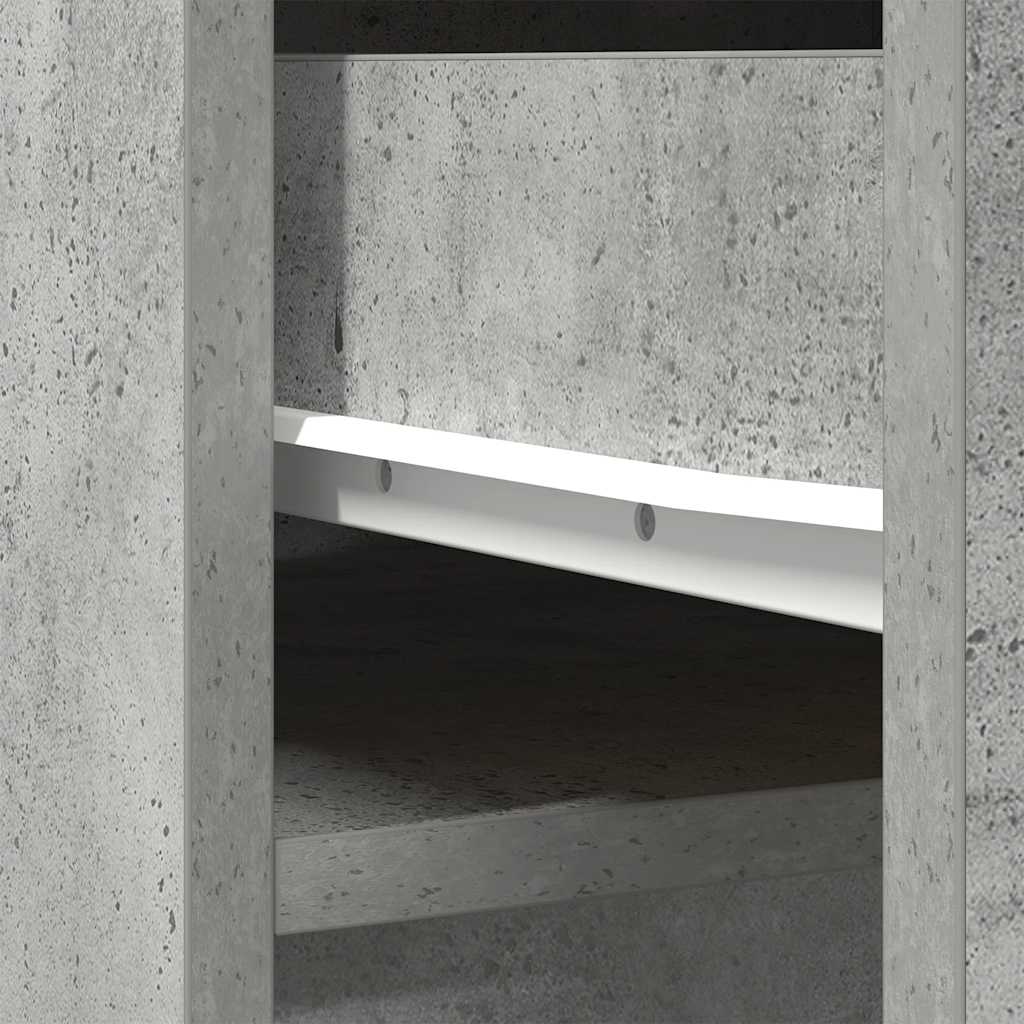 Visoka ploča beton siva 37,5x35x180 cm izrađeno drvo