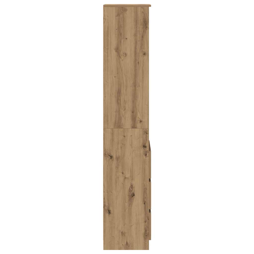 Visoka ploča Artisan hrast 37,5x35x180 cm izrađeno drvo