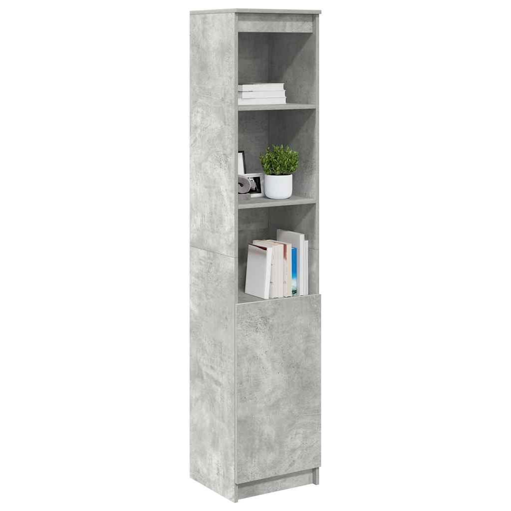 Visoka ploča beton siva 37,5x35x180 cm izrađeno drvo