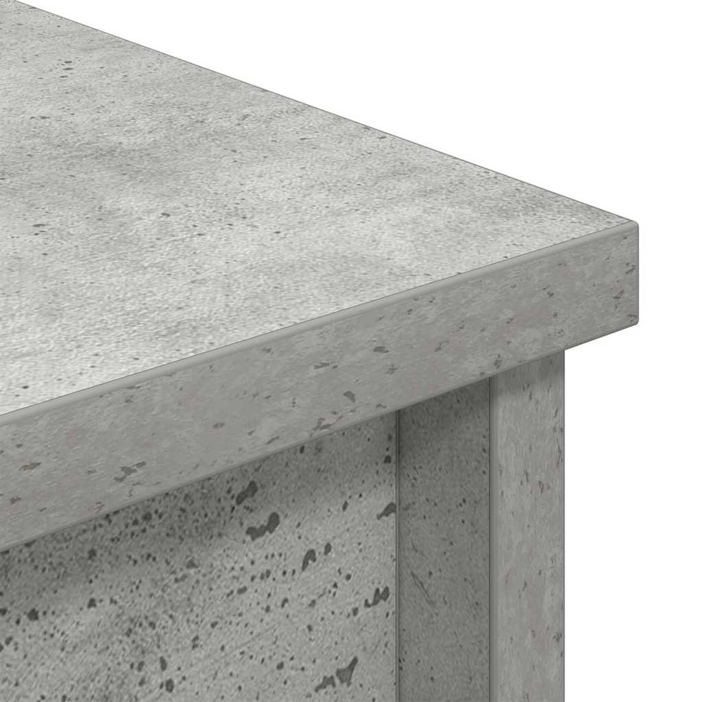Visoka ploča beton siva 37,5x35x180 cm izrađeno drvo