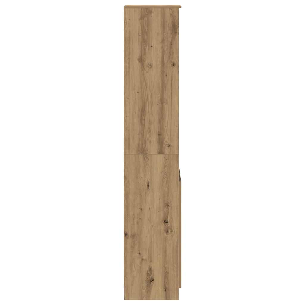 Visoka ploča Artisan hrast 37,5x35x180 cm izrađeno drvo