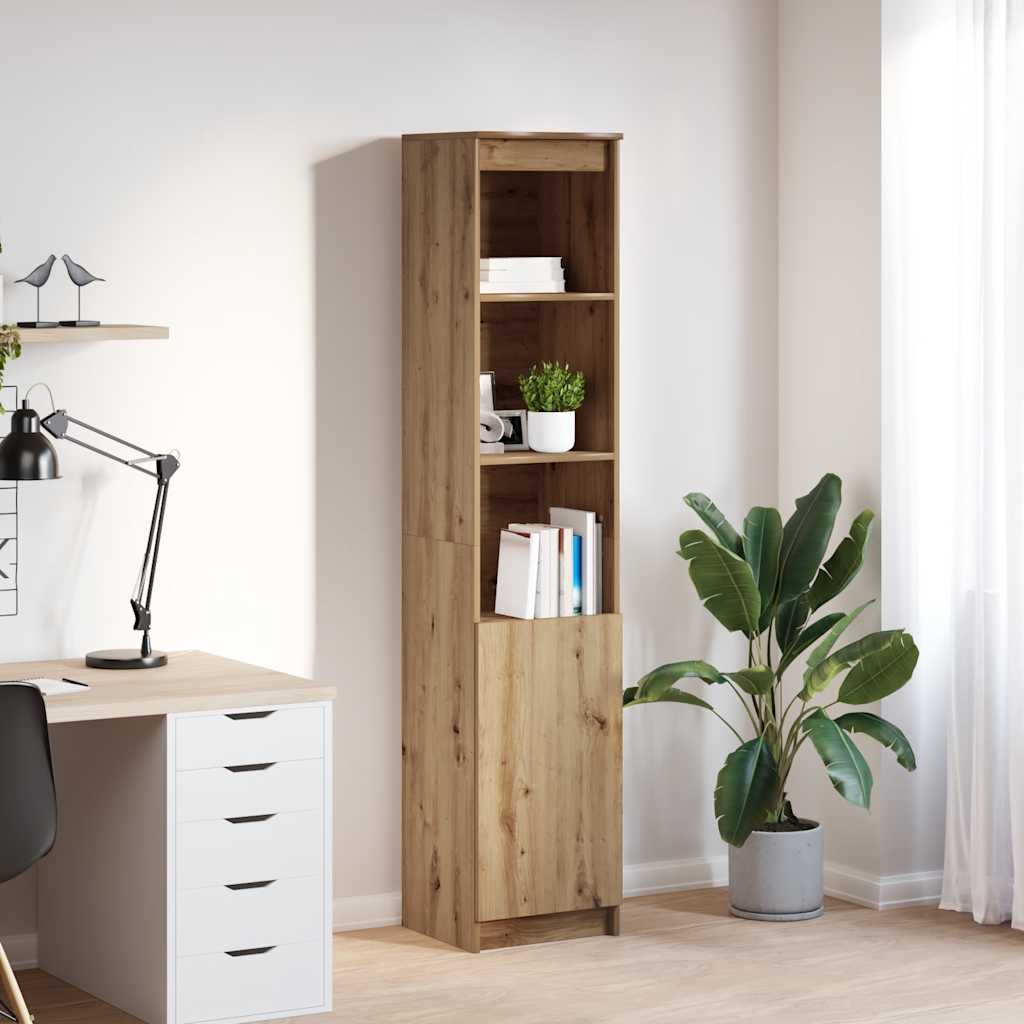 Visoka ploča Artisan hrast 37,5x35x180 cm izrađeno drvo