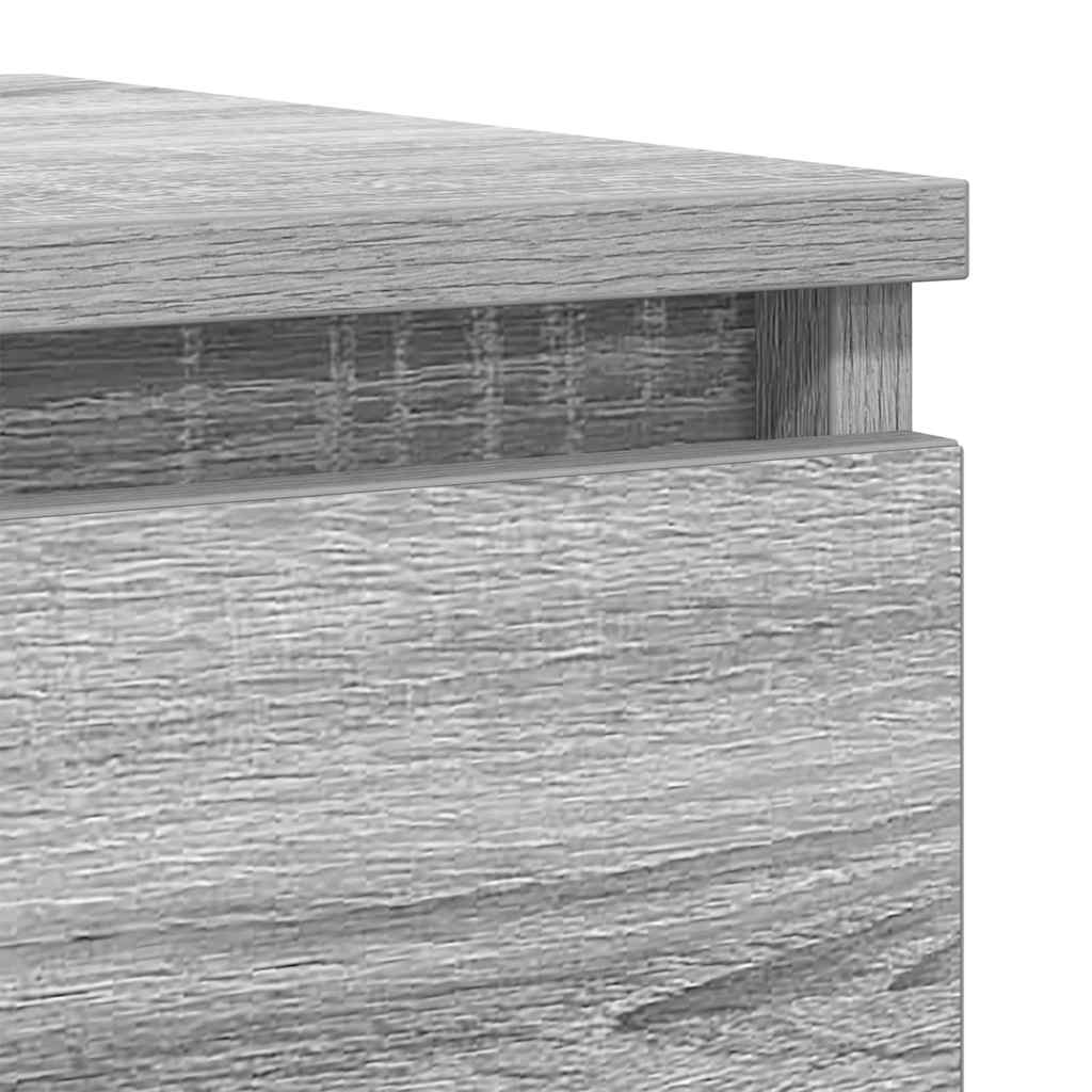 Komoda Siva Sonoma 37,5x35x99 cm Konstruirano drvo