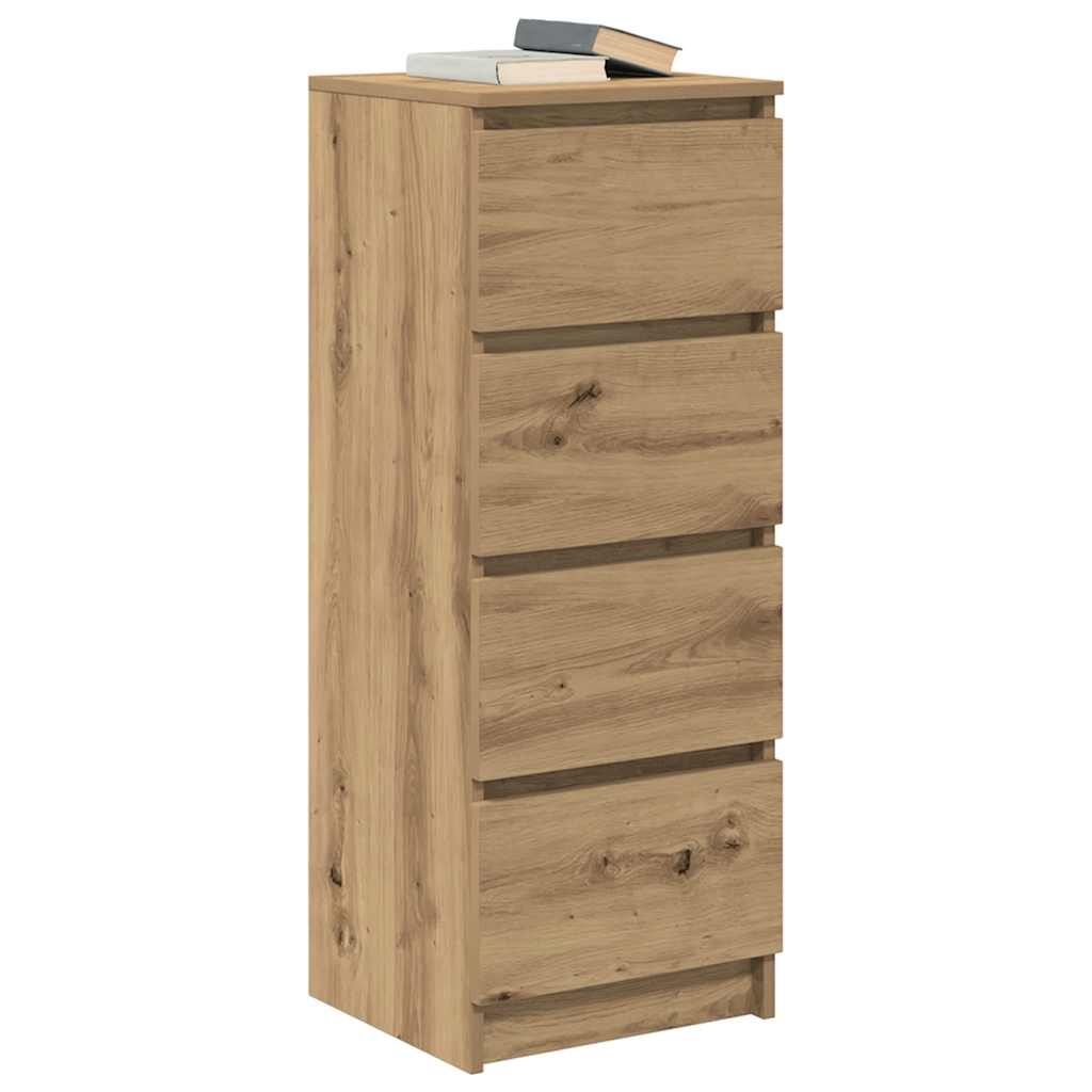 Komoda Artisan hrast 37,5x35x99 cm izrađeno drvo