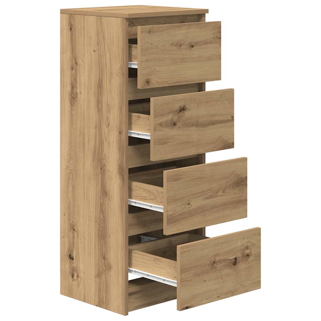 Komoda Artisan hrast 37,5x35x99 cm izrađeno drvo