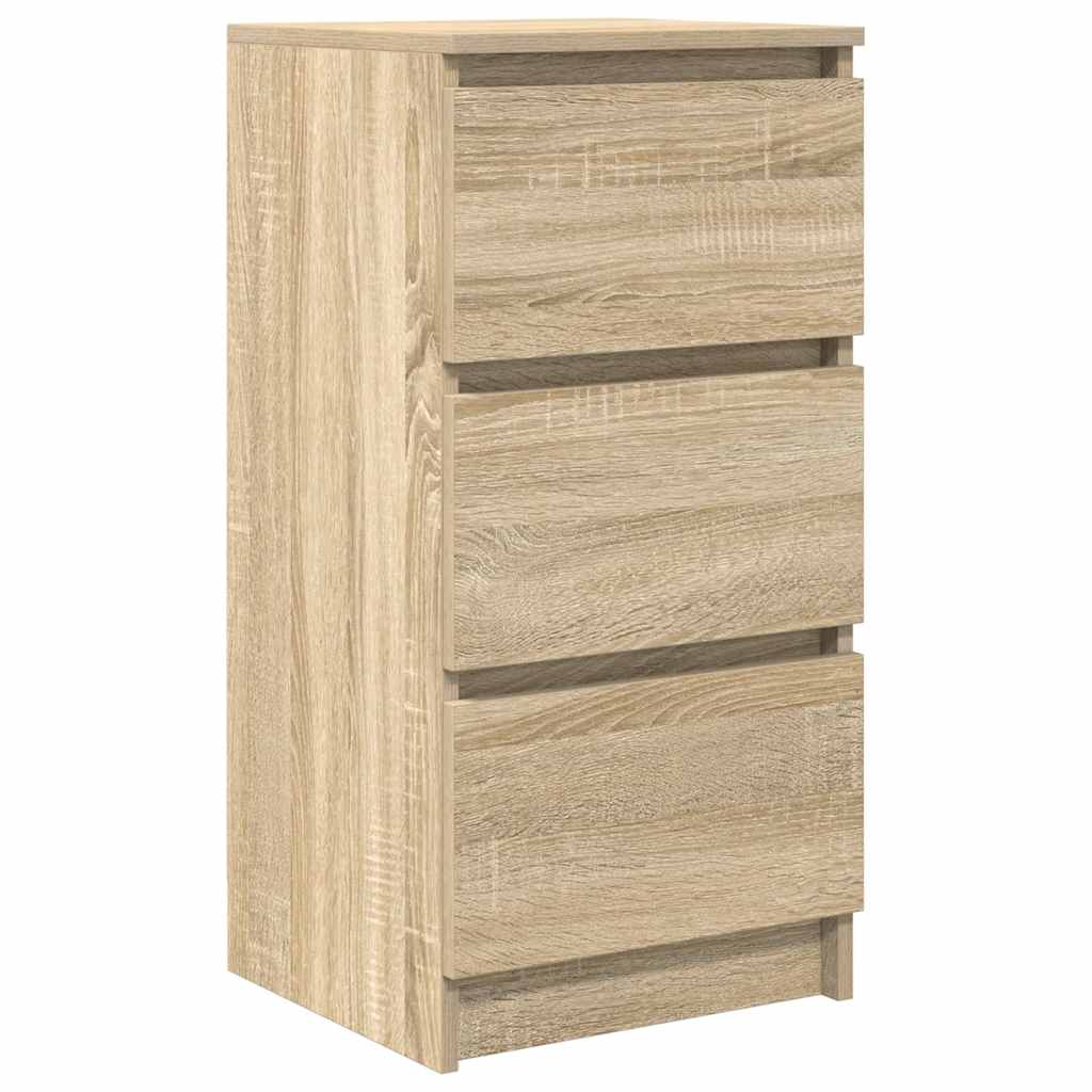 Komoda boja hrasta sonome 37,5x35x76 cm od konstruiranog drva