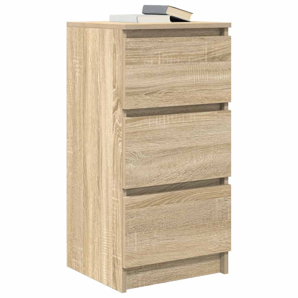 Komoda boja hrasta sonome 37,5x35x76 cm od konstruiranog drva