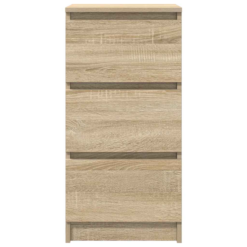 Komoda boja hrasta sonome 37,5x35x76 cm od konstruiranog drva