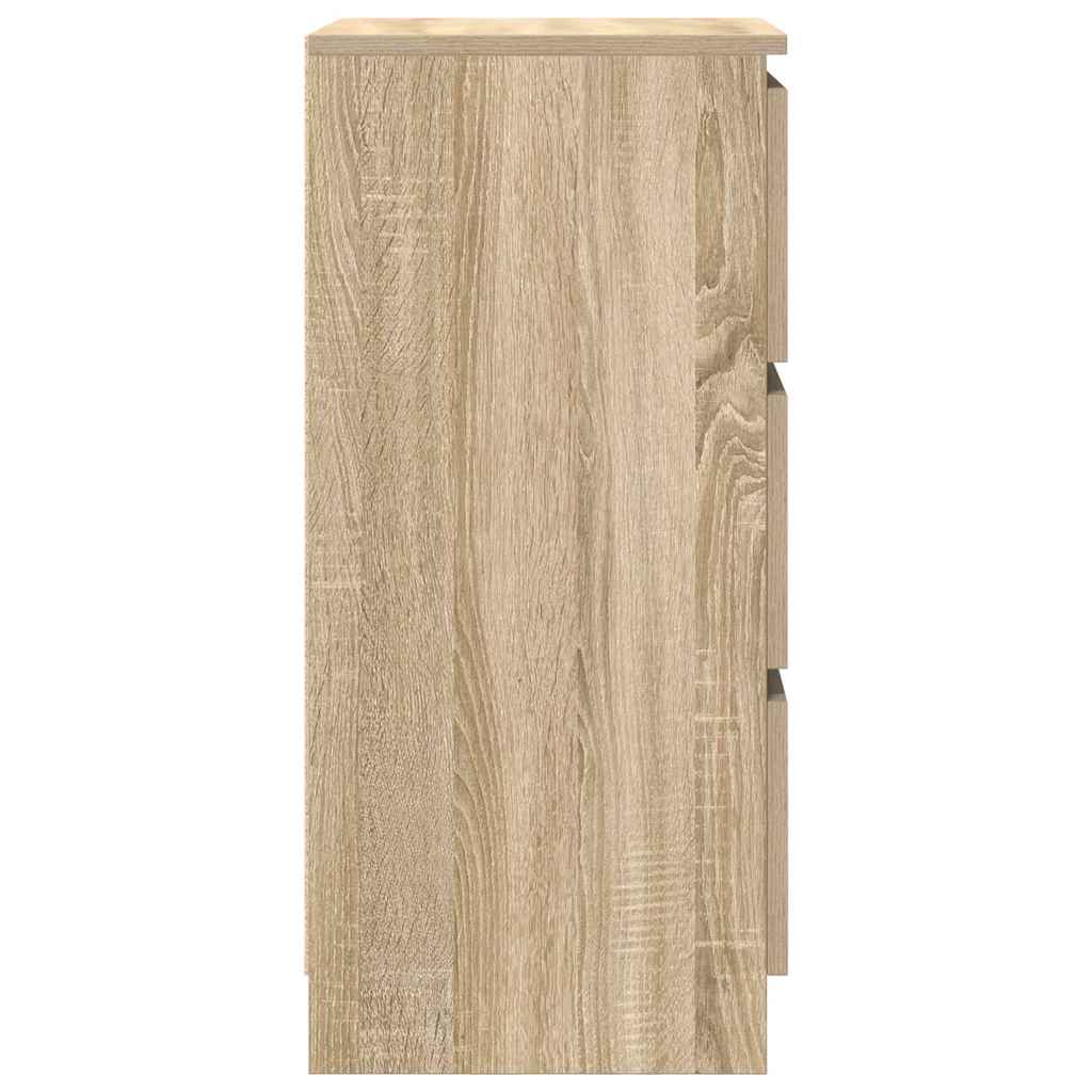 Komoda boja hrasta sonome 37,5x35x76 cm od konstruiranog drva
