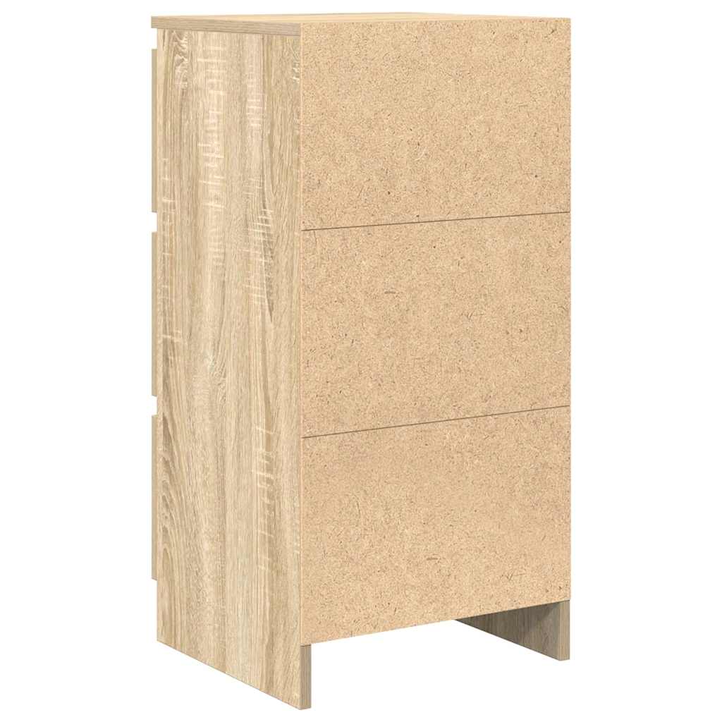 Komoda boja hrasta sonome 37,5x35x76 cm od konstruiranog drva