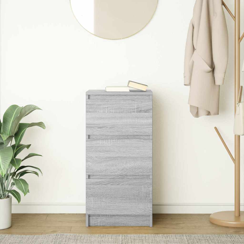 Komoda boja hrasta sonome 37,5x35x76 cm od konstruiranog drva