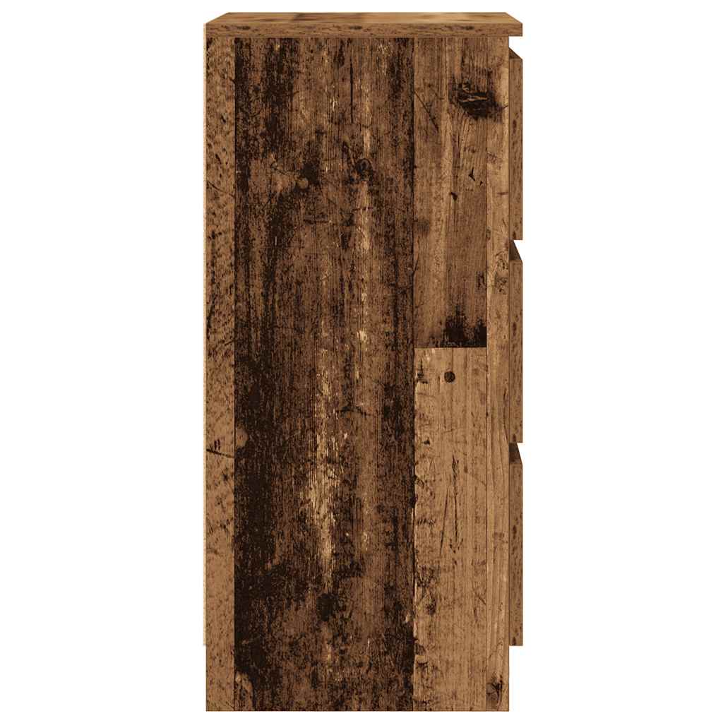 Komoda staro drvo 37,5x35x76 cm od konstruiranog drva