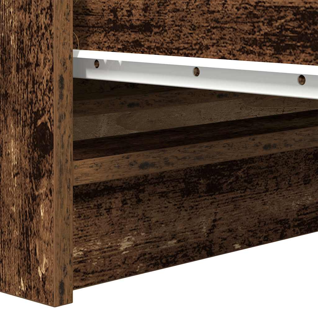 Komoda staro drvo 37,5x35x76 cm od konstruiranog drva