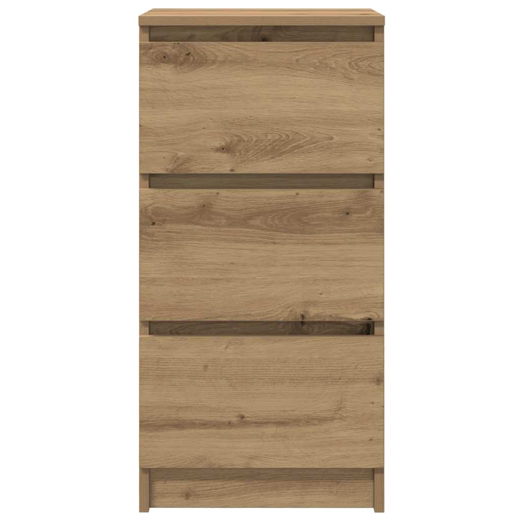 Komoda artisan hrast 37,5x35x76 cm konstruiranog drva