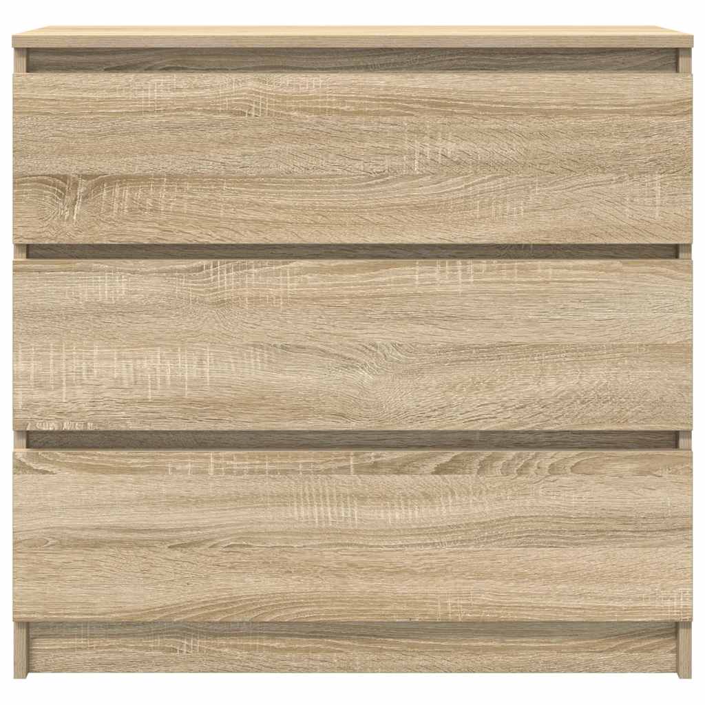 Komoda boja hrasta sonome 80x35x76 cm od konstruiranog drva