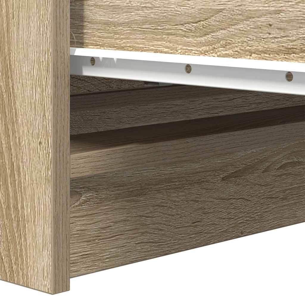 Komoda boja hrasta sonome 80x35x76 cm od konstruiranog drva
