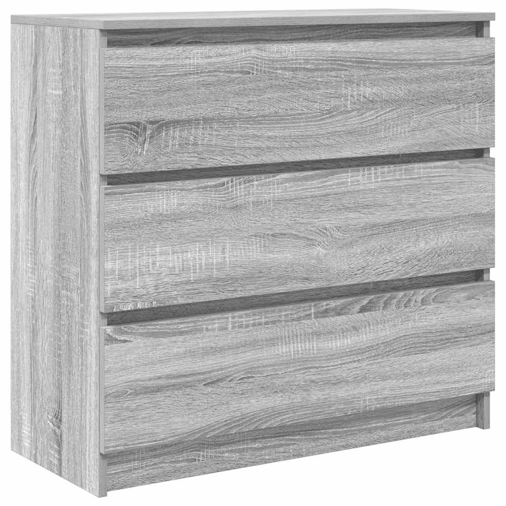 Komoda boja hrasta sonome 80x35x76 cm konstruirano drvo
