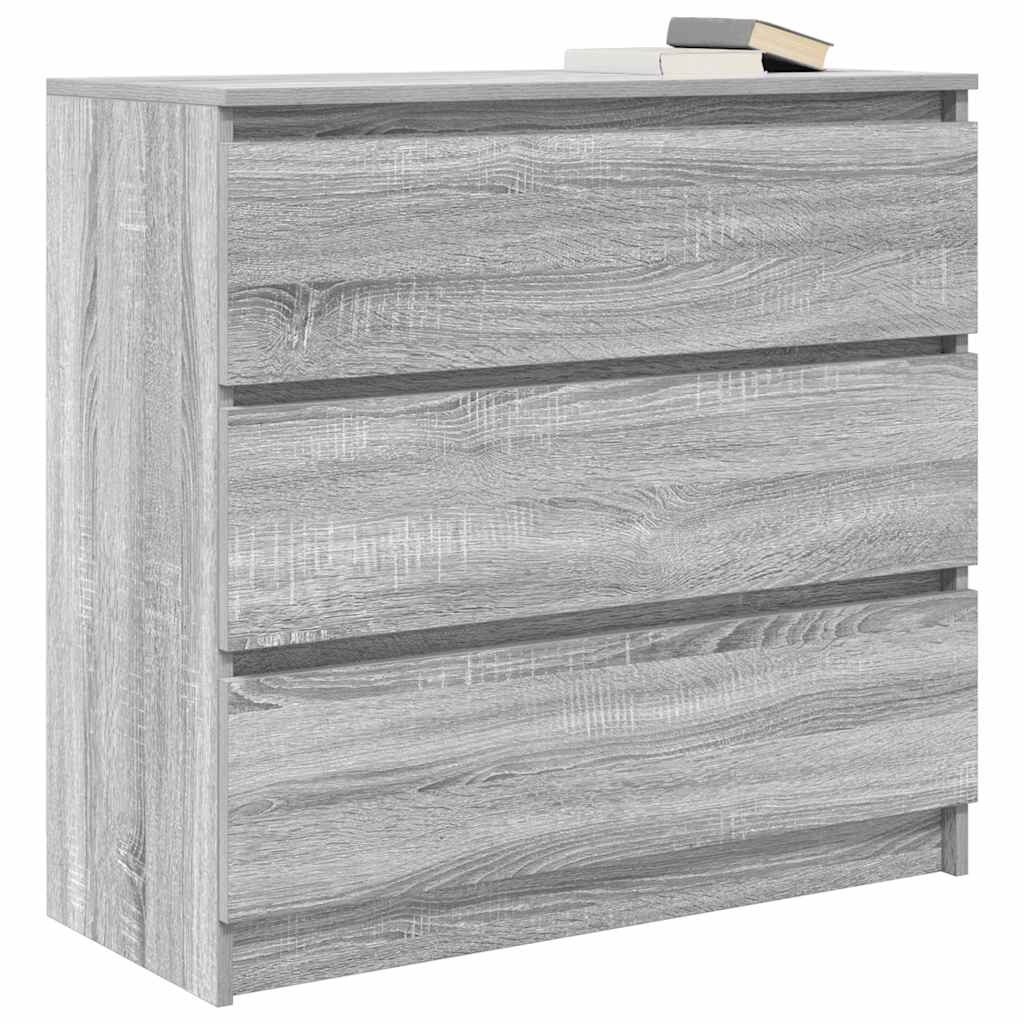 Komoda boja hrasta sonome 80x35x76 cm konstruirano drvo