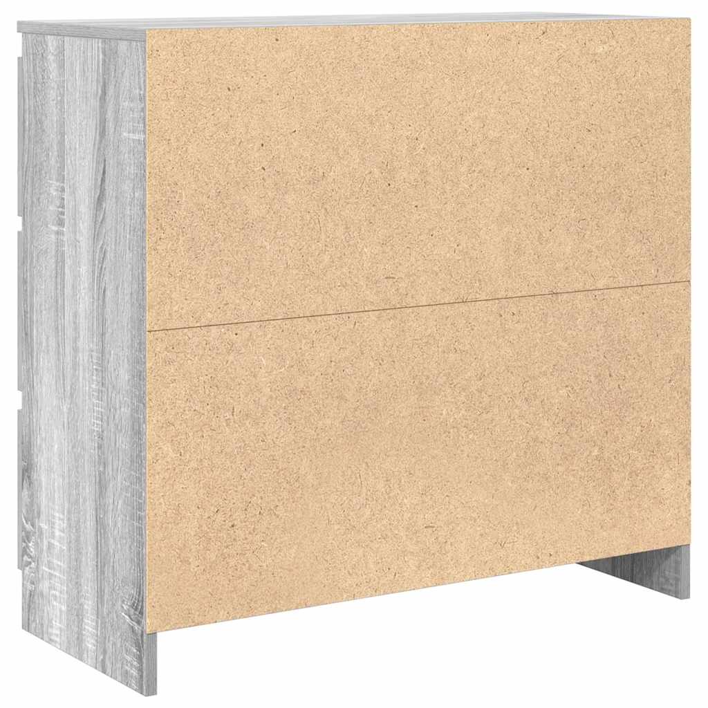 Komoda boja hrasta sonome 80x35x76 cm konstruirano drvo