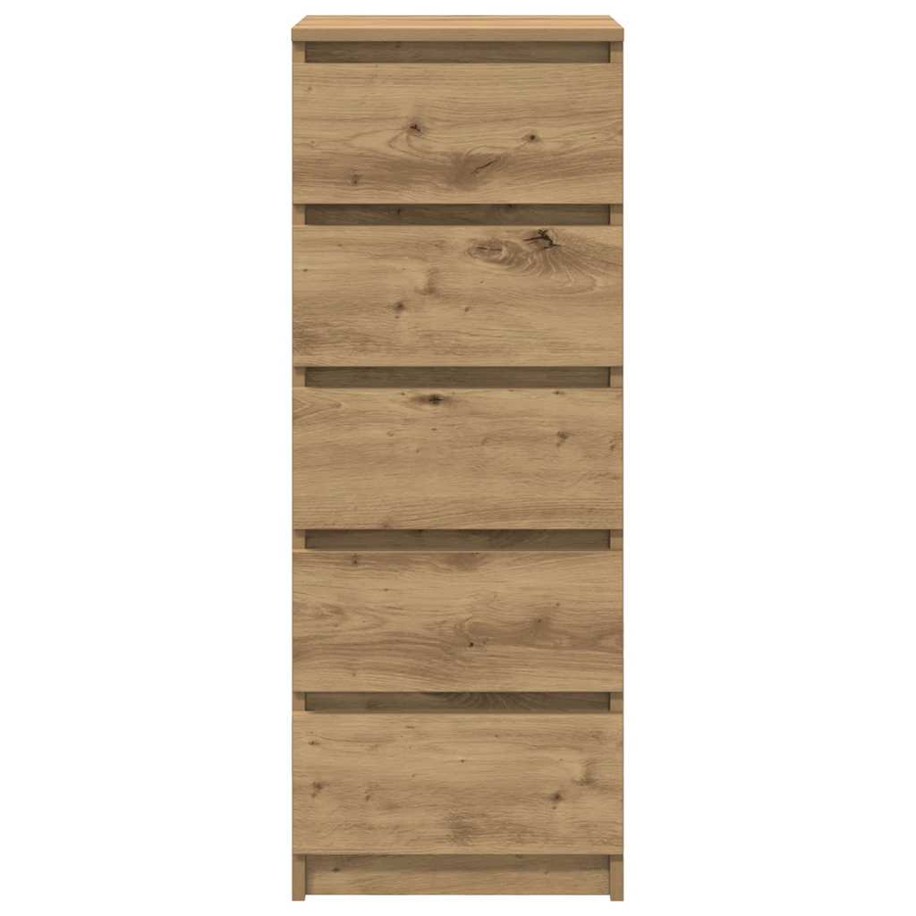 Komoda s ladicama Artisan hrast 37,5x35x99 cm izrađeno drvo