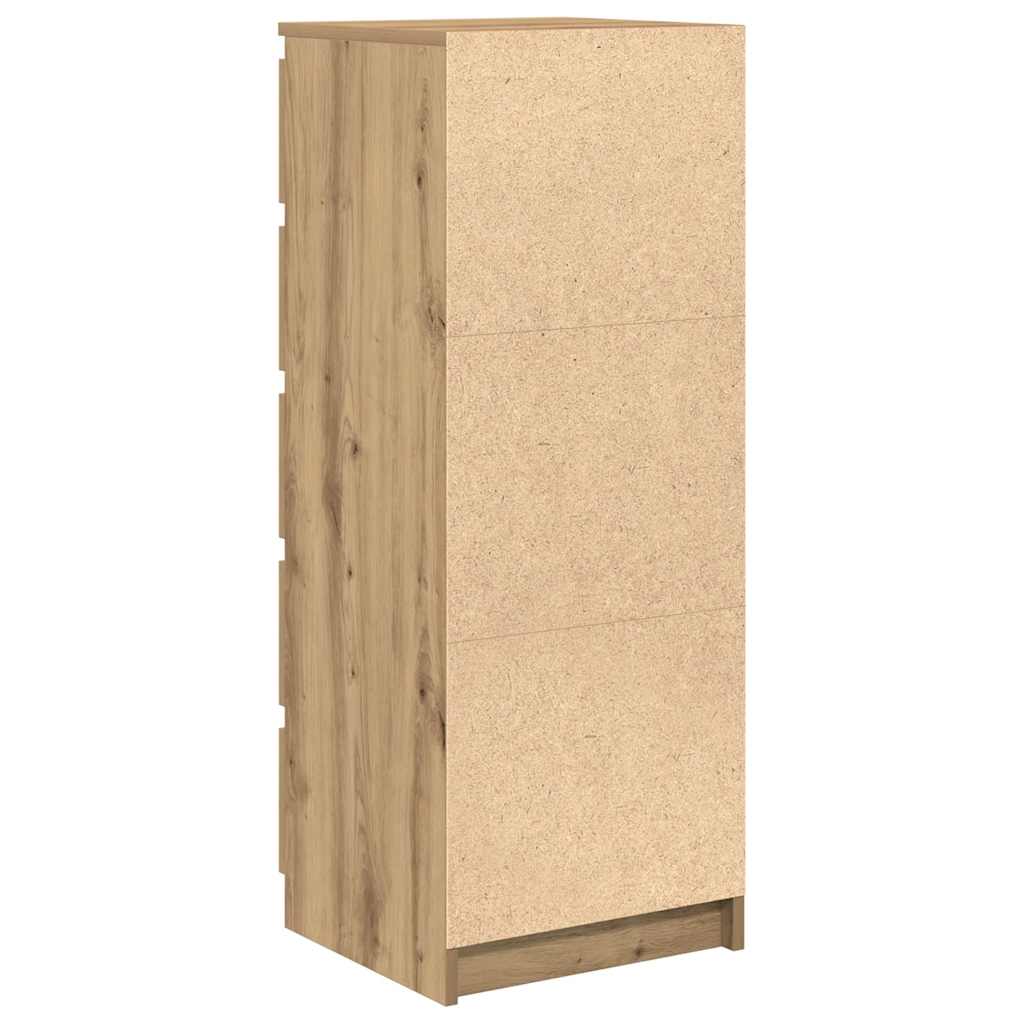 Komoda s ladicama Artisan hrast 37,5x35x99 cm izrađeno drvo