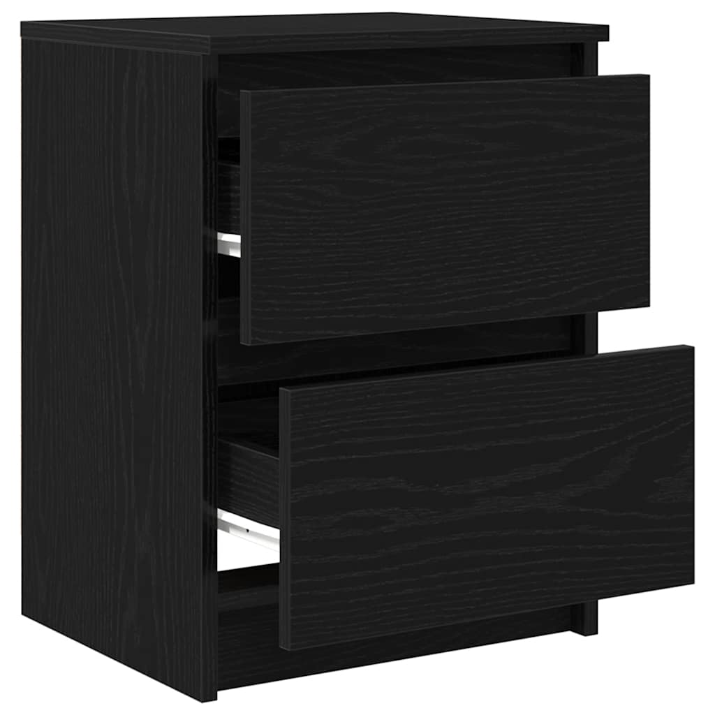 TV ormarić crni 40x35x54 cm inženjerski drvo