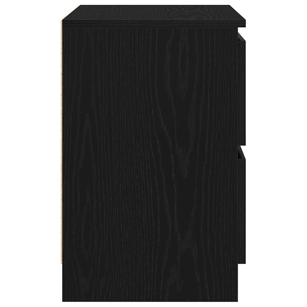 TV ormarić crni 40x35x54 cm inženjerski drvo