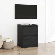 TV ormarić crni 40x35x54 cm inženjerski drvo