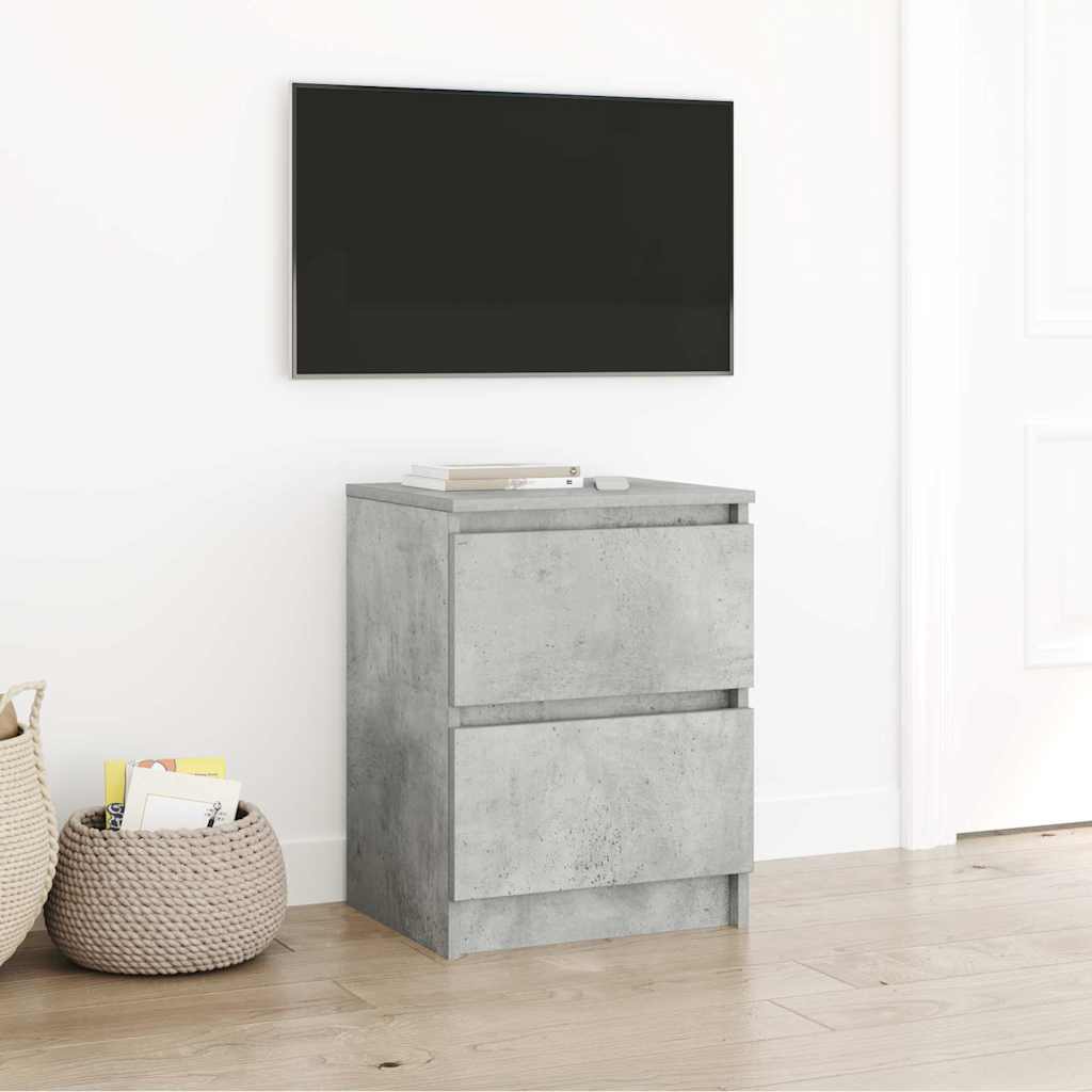 TV ormarić betonsko-sivi 40x35x54 cm inženjerski drvo