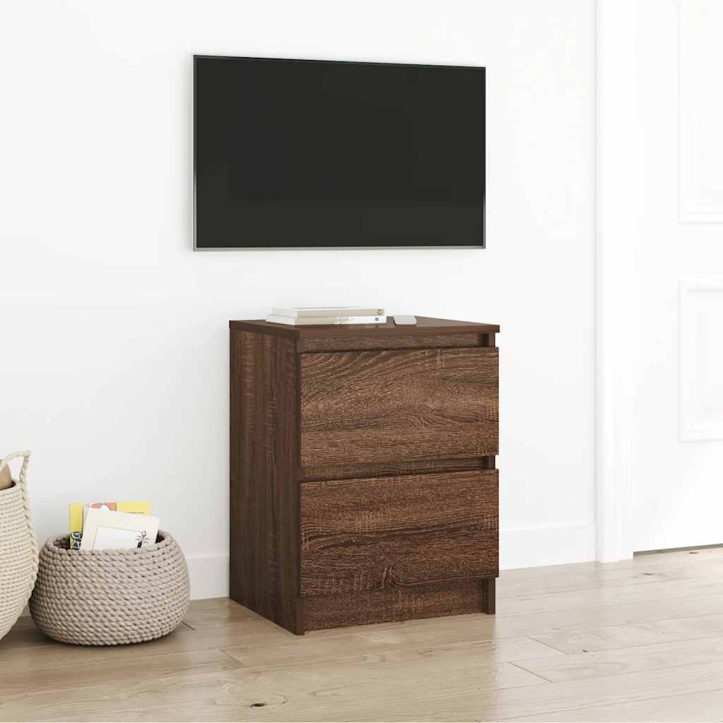 TV ormarić smeđi hrast 40x35x54 cm inženjerski drvo