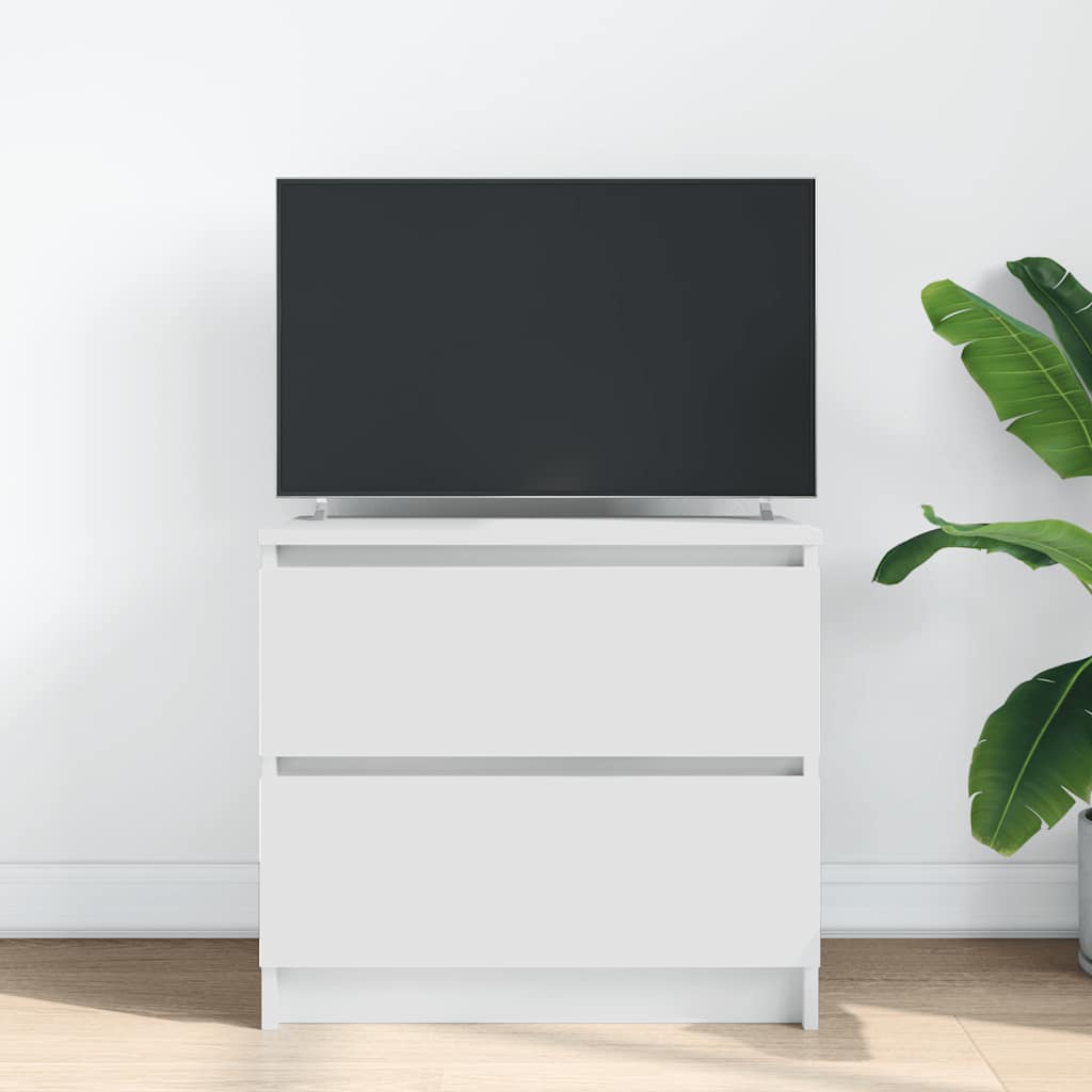 TV ormarić bijeli 60x35x54 cm izrađeno drvo