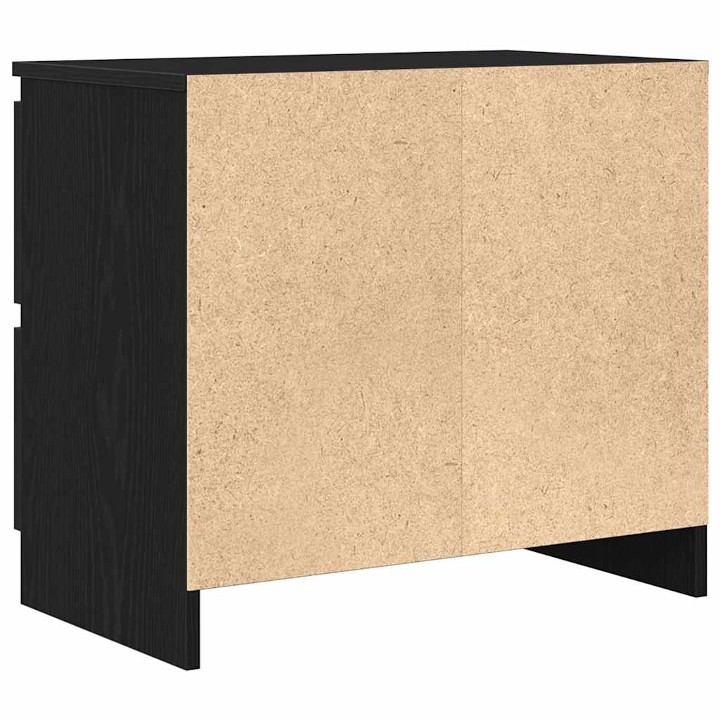 TV ormarić crni 60x35x54 cm od konstruiranog drva