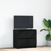 TV ormarić crni 60x35x54 cm od konstruiranog drva
