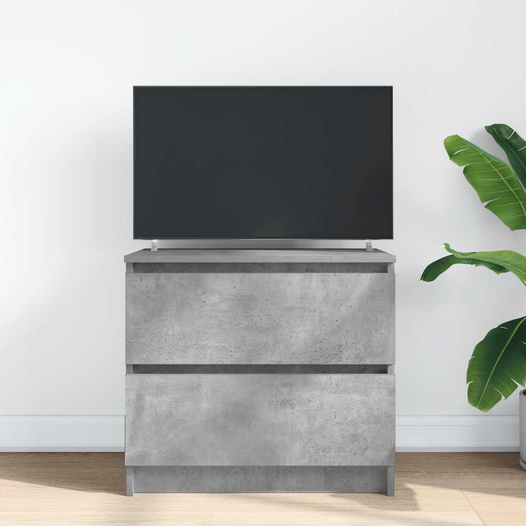 TV ormarić boja betona 60x35x54 cm od konstruiranog drva