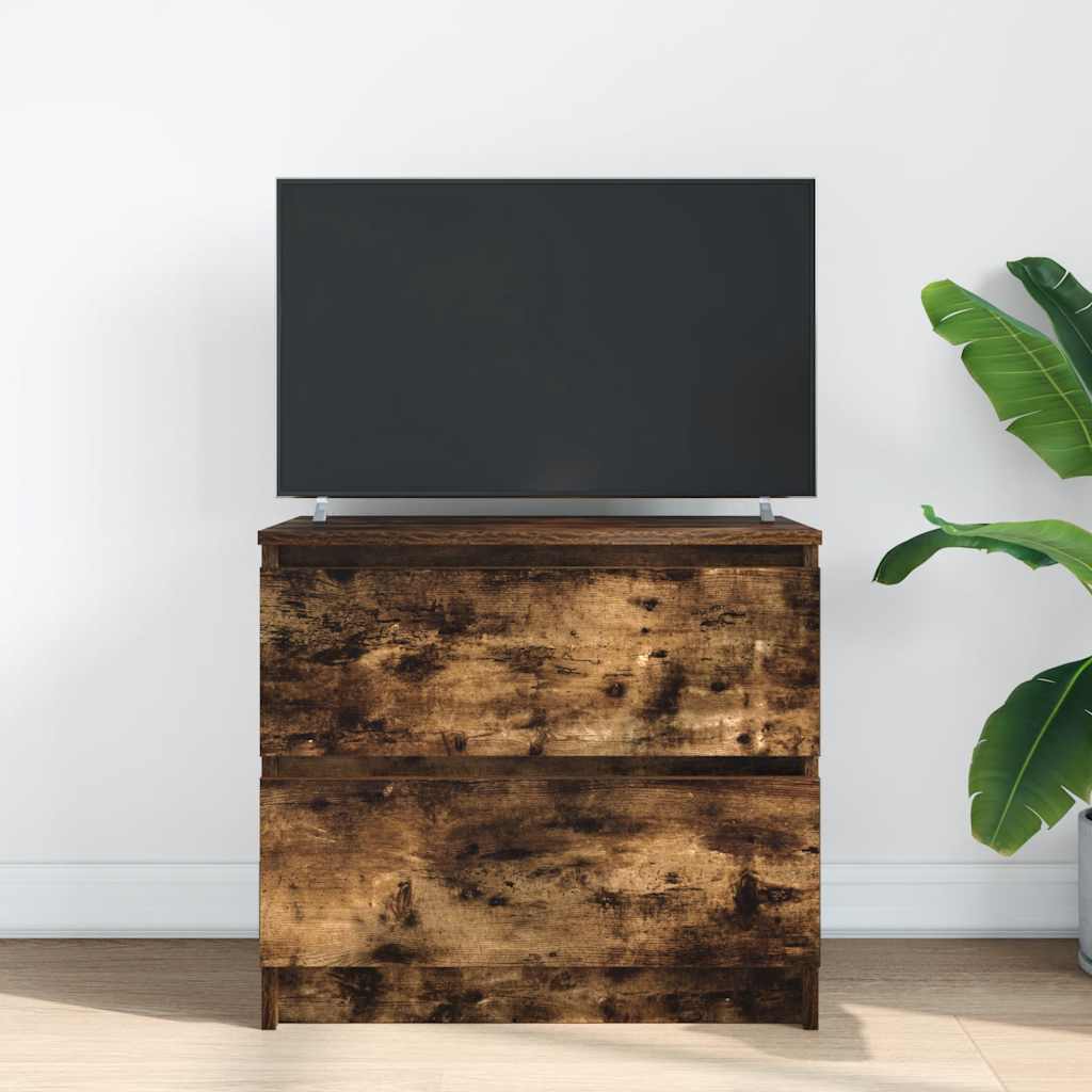 TV ormarić boja dimljenog hrasta 60x35x54 cm konstruirano drvo