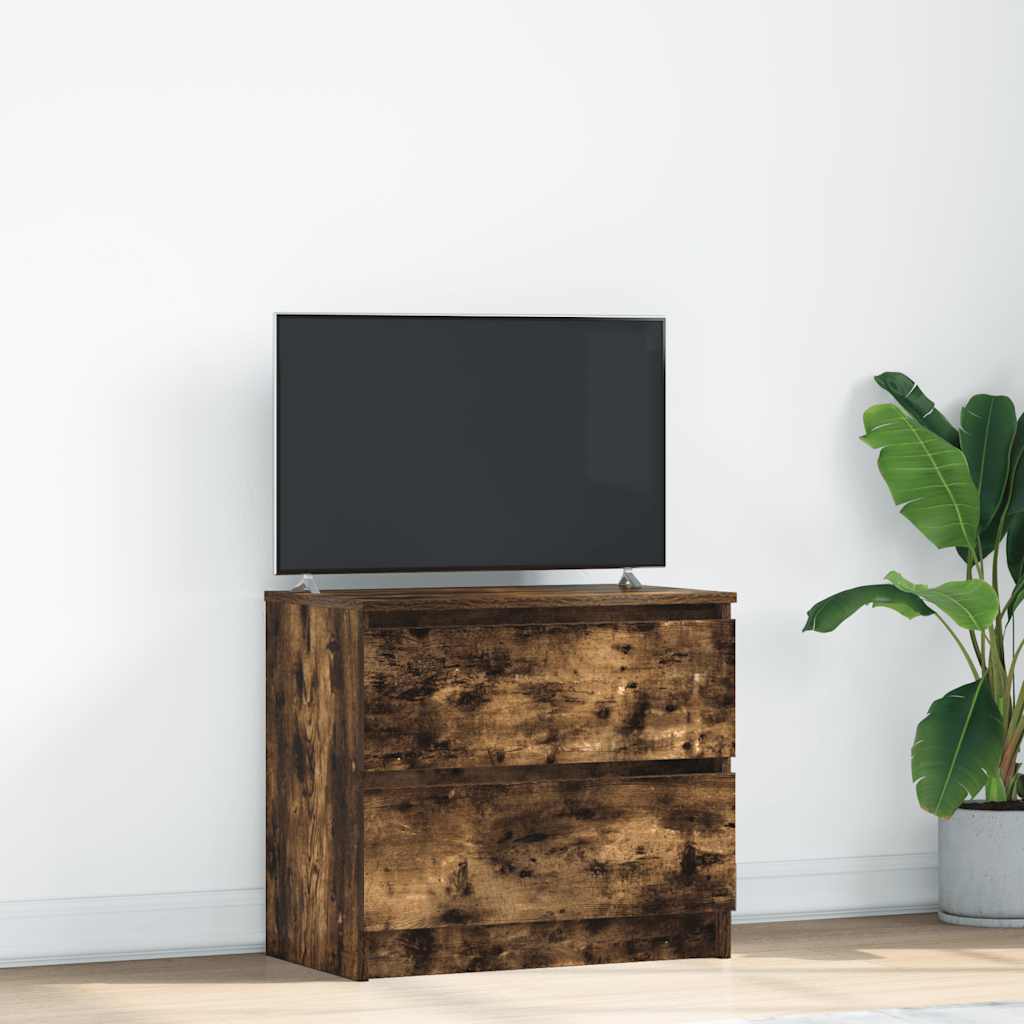 TV ormarić boja dimljenog hrasta 60x35x54 cm konstruirano drvo