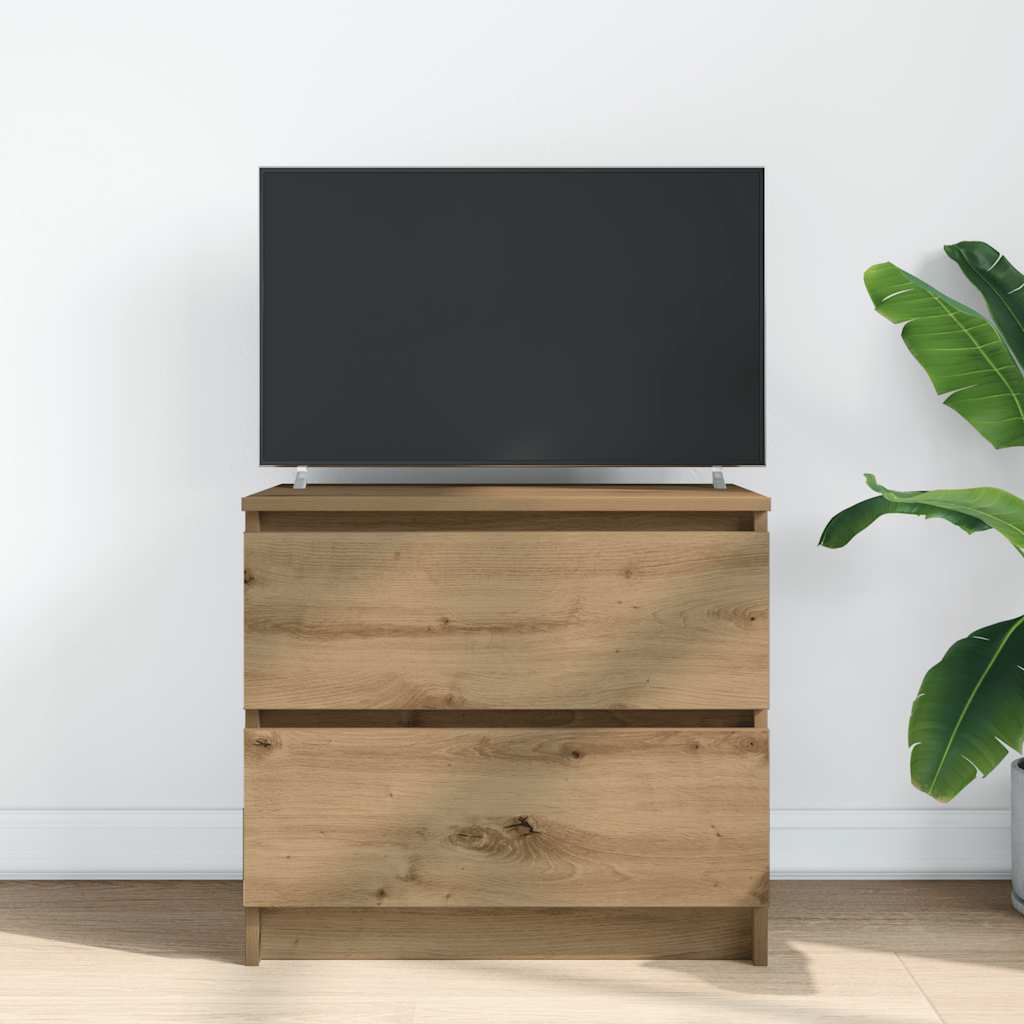 TV ormarić boja artisian hrast 60x35x54 cm konstruirano drvo
