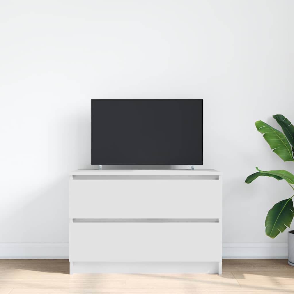 TV ormarić bijeli 80x35x54 cm izrađeno drvo
