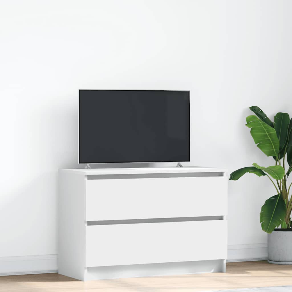 TV ormarić bijeli 80x35x54 cm izrađeno drvo