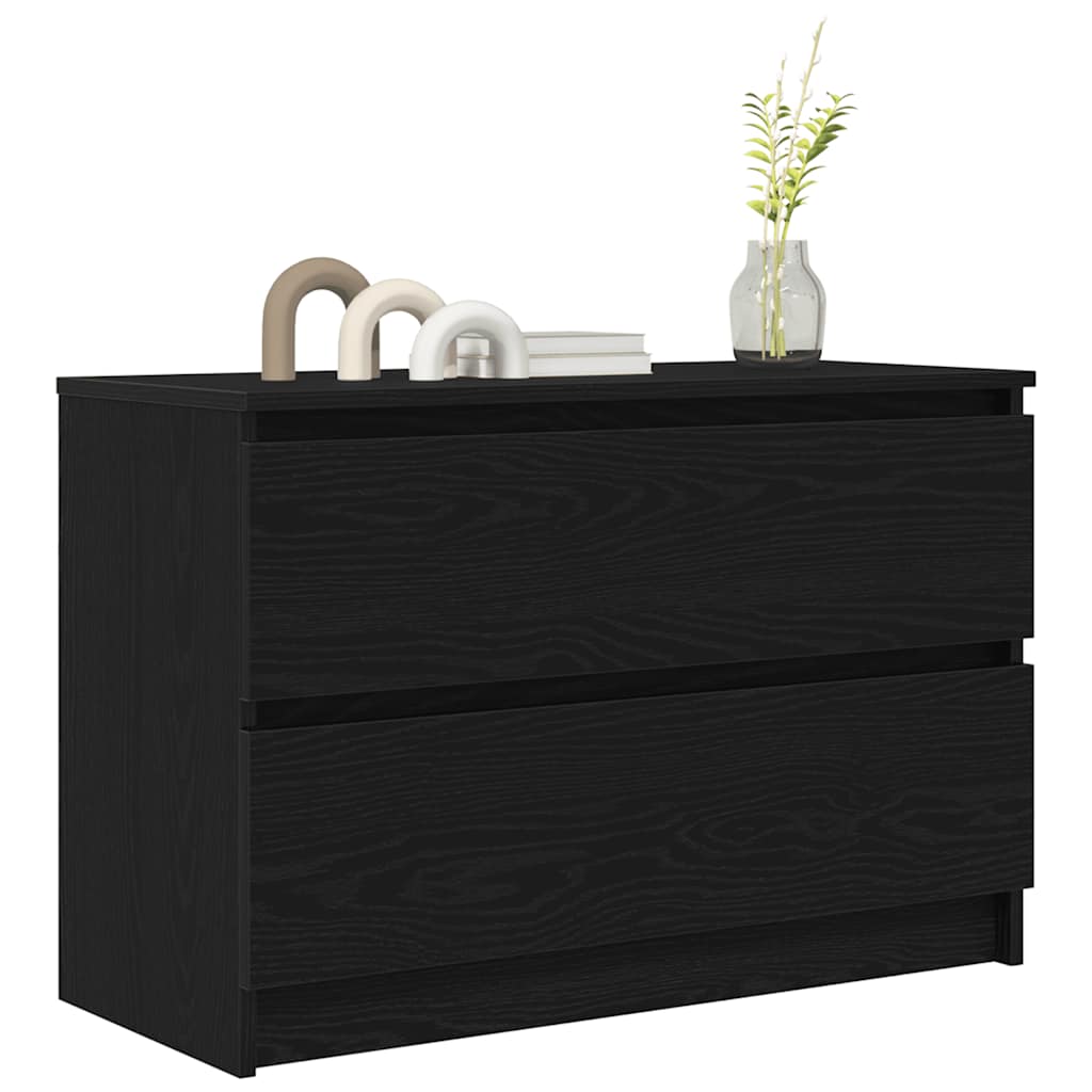 TV ormarić crni 80x35x54 cm izrađeno drvo