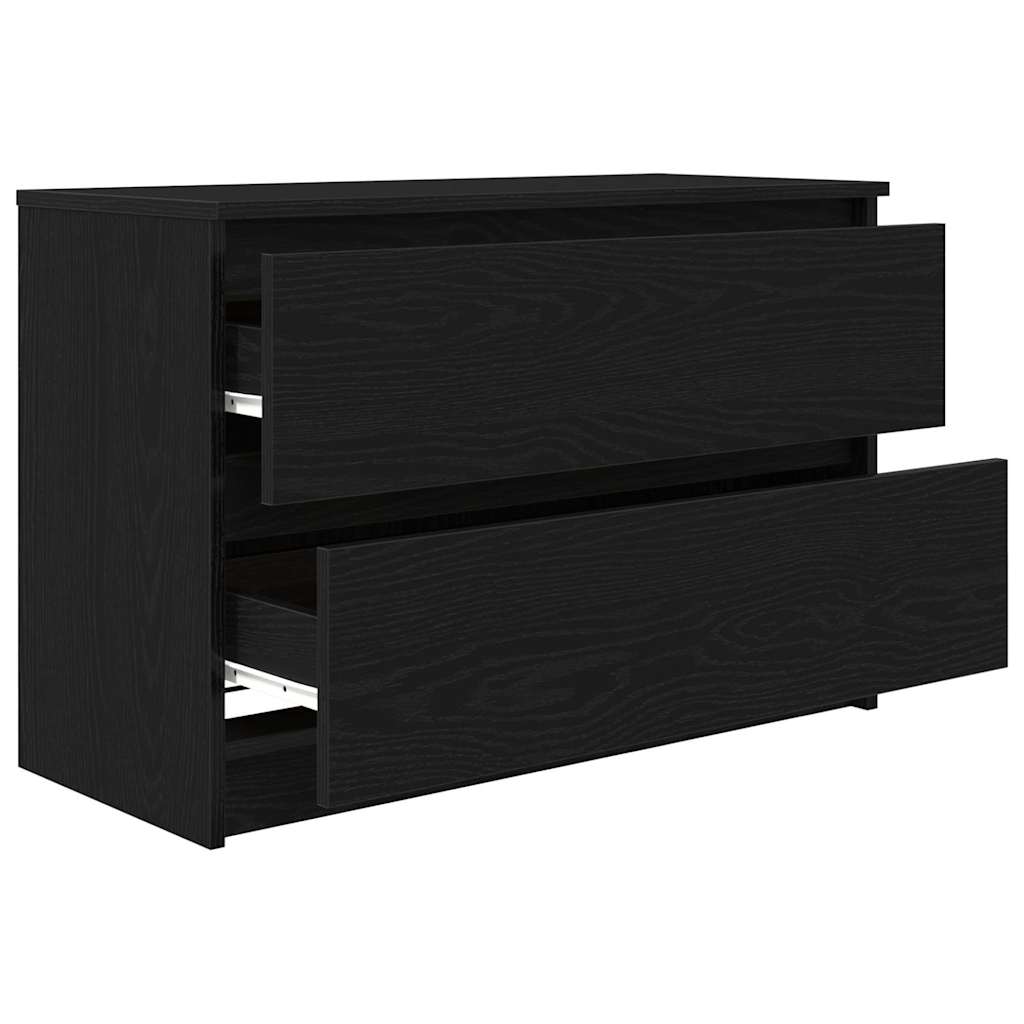 TV ormarić crni 80x35x54 cm izrađeno drvo