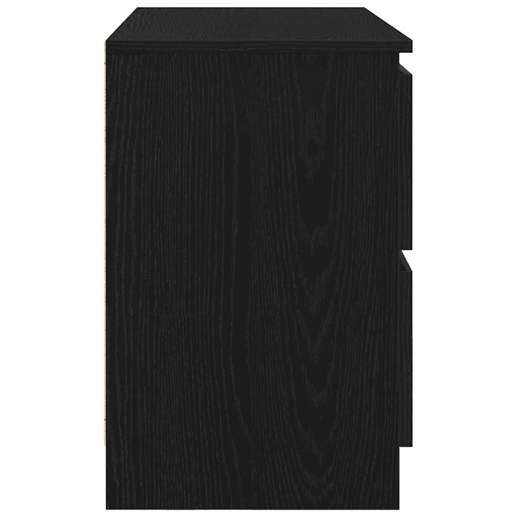 TV ormarić crni 80x35x54 cm izrađeno drvo