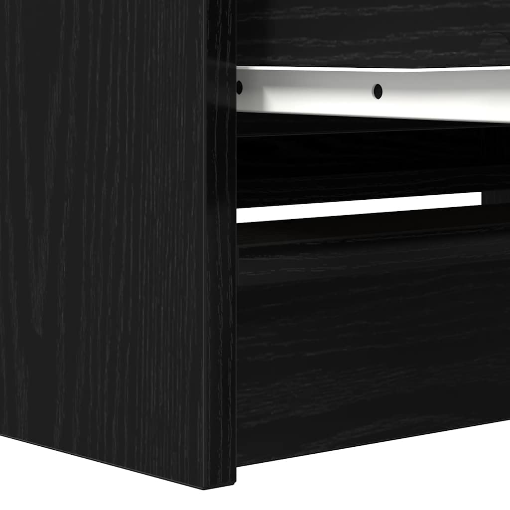TV ormarić crni 80x35x54 cm izrađeno drvo