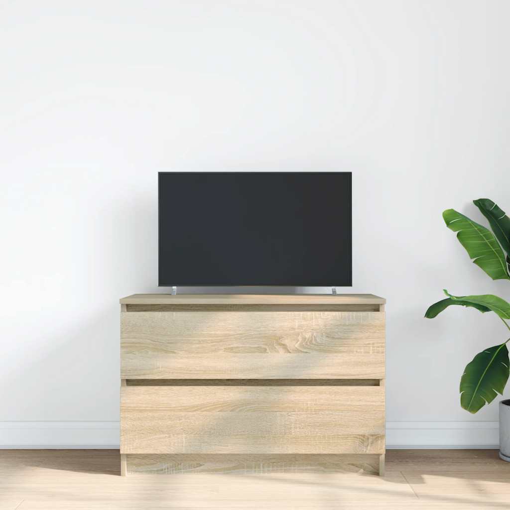 TV ormarić sonoma hrast 80x35x54 cm izrađeno drvo