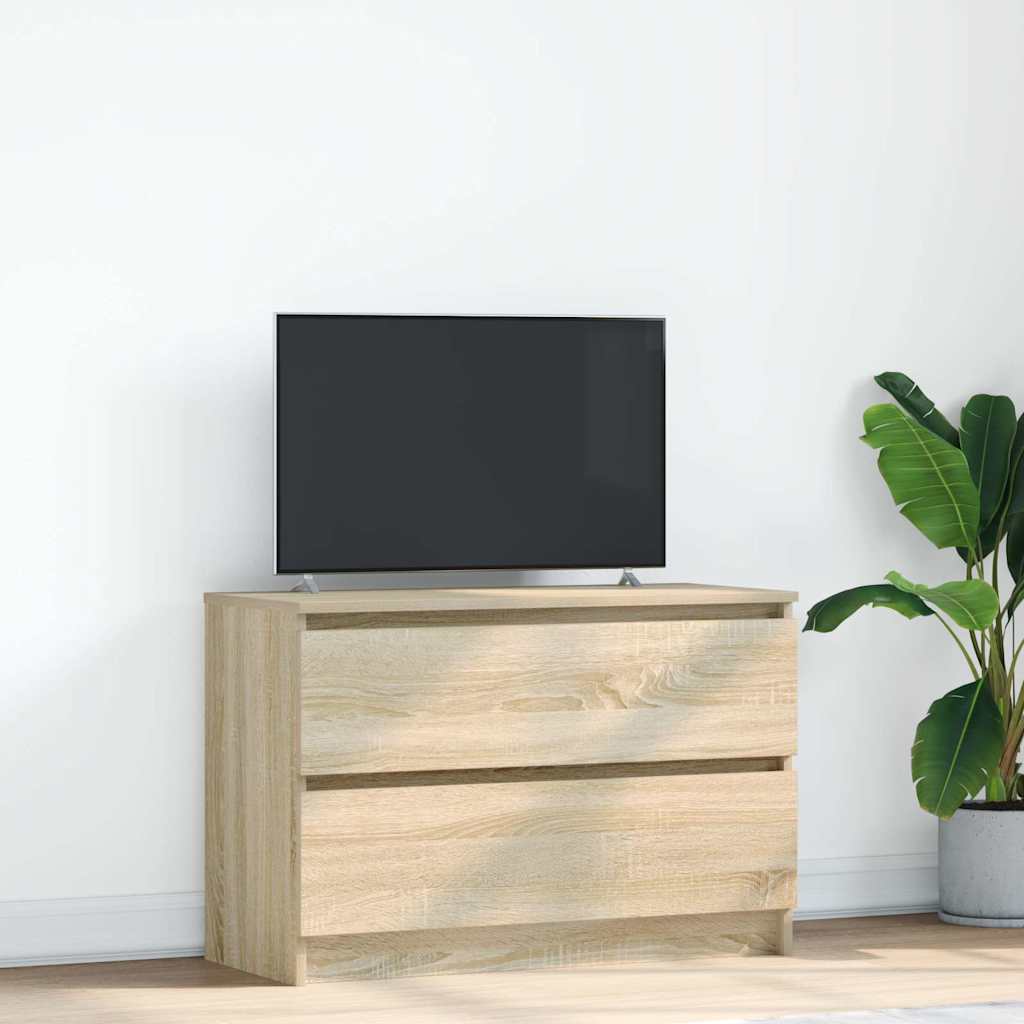 TV ormarić sonoma hrast 80x35x54 cm izrađeno drvo