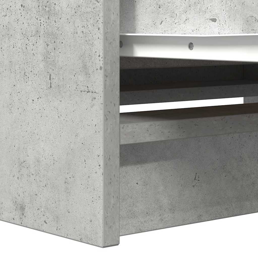 TV ormarić beton sivi 80x35x54 cm konstruirano drvo