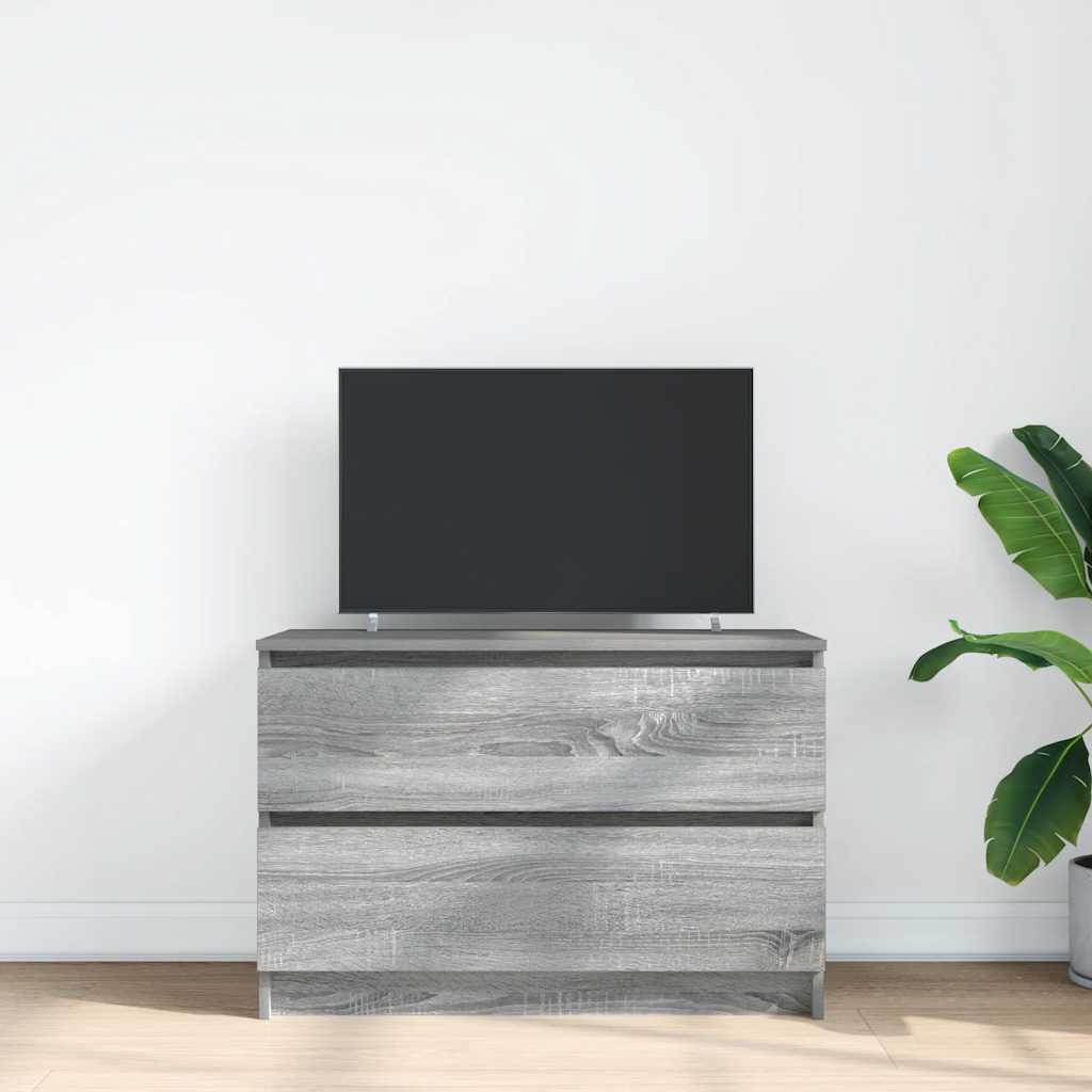 TV ormarić Sivi Sonoma 80x35x54 cm Konstruirano drvo