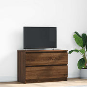 TV ormarić smeđi hrast 80x35x54 cm izrađeno drvo